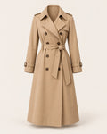 Women's Camel Menaggio Trench Coat